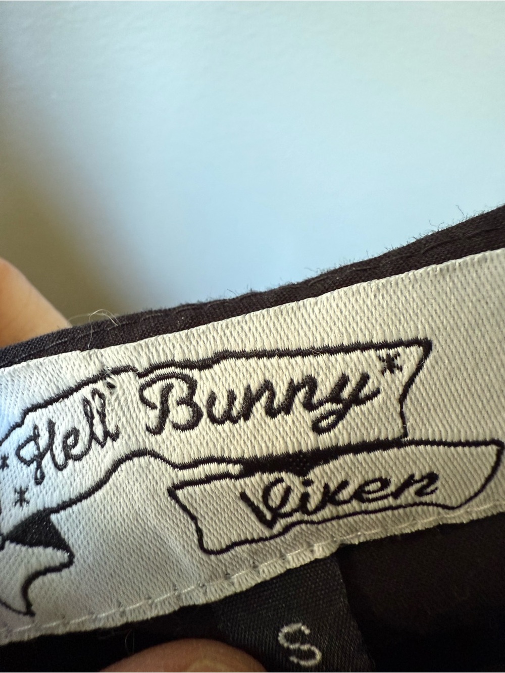 HELL BUNNY Vixen Black Swiss Dot Rockabilly Pin Up Dress Retro Sweetheart S‎ - Picture 4 of 6